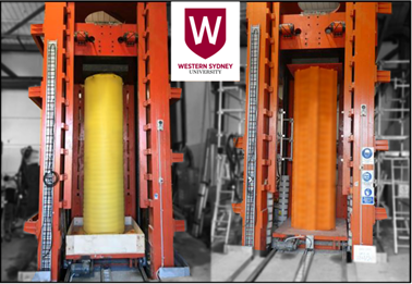 High-Capacity Mine Crib Test