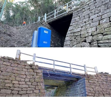 Digitization of Thomas James Bridge using TLS