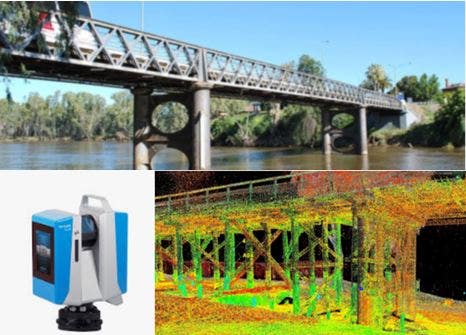 Remotely piloted aircraft and laser scanning survey of John Foord Bridge
