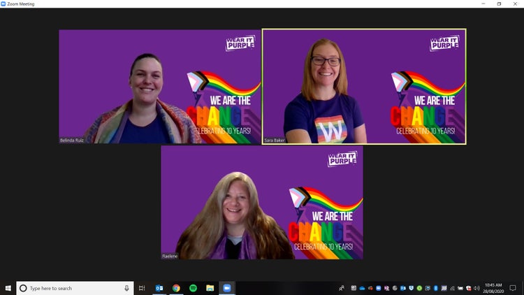 School of Math Wear It Purple 2020