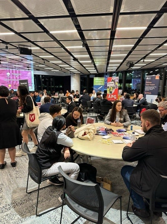 photo of event attendees