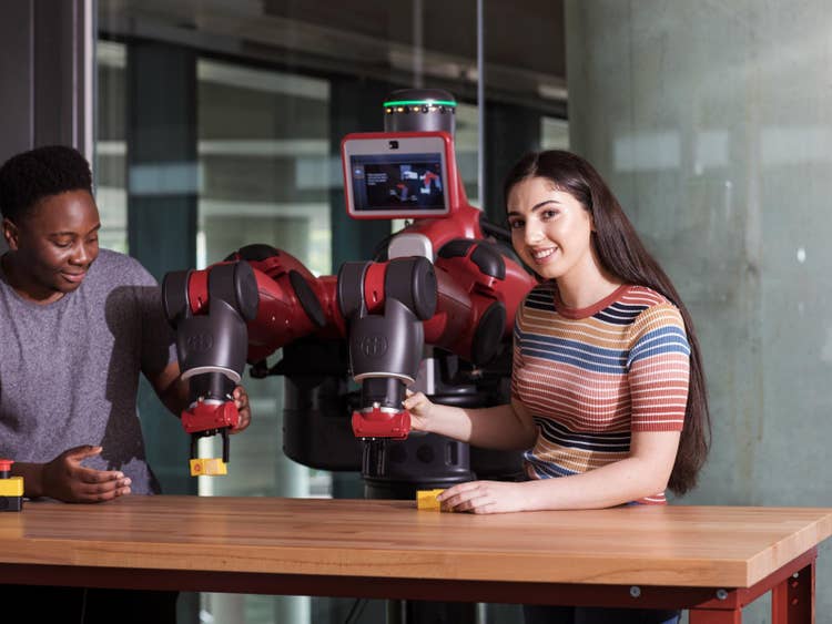 Brand Refresh Hassall Street - Engineering Laboratories - Dexter the Robot