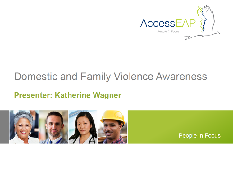 Domestic and Family Violence Awareness